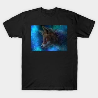 Fox in snow T-Shirt